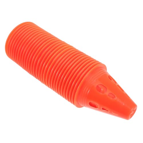 Supvox 30 Stück Teiliges Bunte Trainingskegel aus Robustem Kunststoff Skating Marker für Rollschuh und Fußballtraining Windstabil für Outdoor Sport und Agility Übungen Supvox 30 Stück Teiliges Bunte Trainingskegel aus Robustem Kunststoff Skating Marker für Rollschuh und Fußballtraining Windstabil für Outdoor Sport und Agility Übungen von Supvox