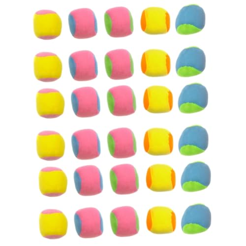Supvox 30 Stück Teiliges Klettball Wurfspiel für Weiche Oberfläche Sicheres Material Fördert Hand Auge Koordination und Armmuskulatur Leicht und Tragbar für Indoor und Zufällige Farbe Supvox 30 Stück Teiliges Klettball Wurfspiel für Weiche Oberfläche Sicheres Material Fördert Hand Auge Koordination und Armmuskulatur Leicht und Tragbar für Indoor und Zufällige Farbe von Supvox