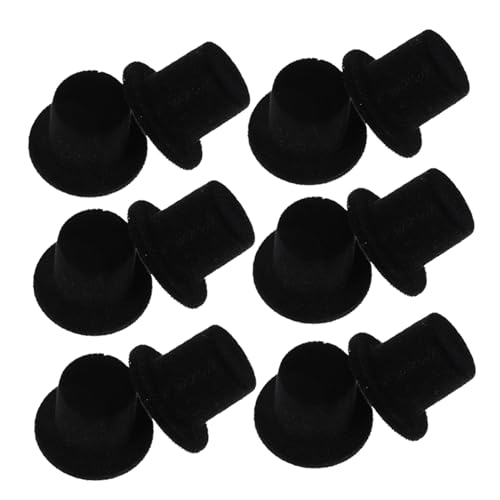 Supvox 30 Stück Teiliges Mini Samt Zauberer Hüte Kleine Schwarze Mini Hüte für DIY Bastelprojekte Weihnachts Halloween-Party Dekoration Formelle Filzhüte für Puppen und Haustiere Supvox 30 Stück Teiliges Mini Samt Zauberer Hüte Kleine Schwarze Mini Hüte für DIY Bastelprojekte Weihnachts Halloween-Party Dekoration Formelle Filzhüte für Puppen und Haustiere von Supvox