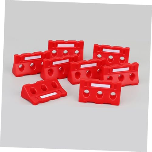 Supvox 30 Stück Teiliges Verkehrszeichen Spielset mit Mini Verkehrsleitkegeln Roten Absperrungen und Gelben Sicherheitsbarrieren Edukatives Lernspielzeug für Verkehrssicherheit und Supvox 30 Stück Teiliges Verkehrszeichen Spielset mit Mini Verkehrsleitkegeln Roten Absperrungen und Gelben Sicherheitsbarrieren Edukatives Lernspielzeug für Verkehrssicherheit und von Supvox