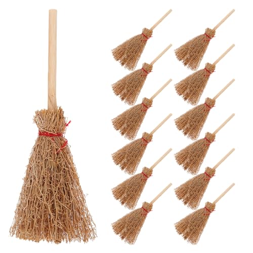 Supvox 30-teiliges Miniaturbesen-Set im Maßstab 1:12 – Hexenbesen für Puppenhäuser, Herbstdeko und Bastelprojekte Supvox 30-teiliges Miniaturbesen-Set im Maßstab 1:12 – Hexenbesen für Puppenhäuser, Herbstdeko und Bastelprojekte von Supvox