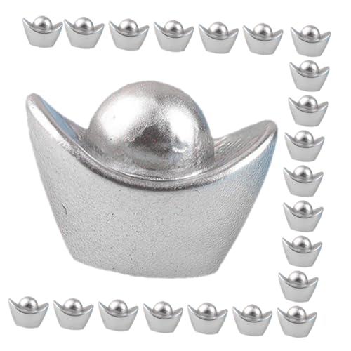Supvox 30Stücke Barren Figuren Goldene Deko Barren Simulations Dekoration Für Zuhause Chinesische Handwerkskunst Perfektes Für Garten Und Wohnzimmer Supvox 30Stücke Barren Figuren Goldene Deko Barren Simulations Dekoration Für Zuhause Chinesische Handwerkskunst Perfektes Für Garten Und Wohnzimmer von Supvox