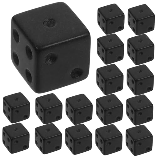 Supvox 30Stücke Gefrostete Acryl Spielwürfel Für Brettspiele Gesellschaftsspiele Und Partys Für Freizeitaktivitäten Und Gesellige Runden von Supvox