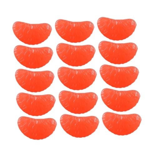 Supvox 30Stücke Grapefruit Charms Aus Künstliche Grapefruitscheiben Für DIY Haarschmuck Handyhüllen Dekoration Und Bastelprojekte von Supvox