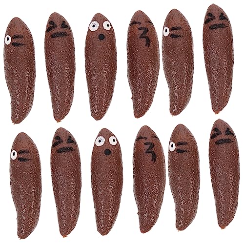Supvox 30Stücke Lustige Elastische Schleudern mit Fake Poop Neuheit für Partys und Spiele mit Freunden von Supvox