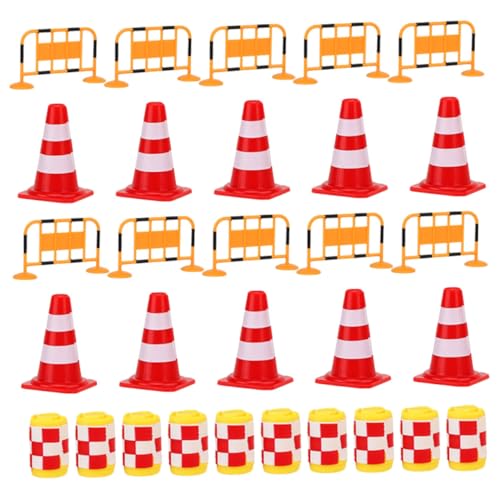 Supvox 30Stücke Teiliges Lernspielzeug mit Verkehrsschildern und Straßenschildern für Fördert Kognitive Fähigkeiten und Verkehrswissen für Simulation und Kreatives Supvox 30Stücke Teiliges Lernspielzeug mit Verkehrsschildern und Straßenschildern für Fördert Kognitive Fähigkeiten und Verkehrswissen für Simulation und Kreatives von Supvox