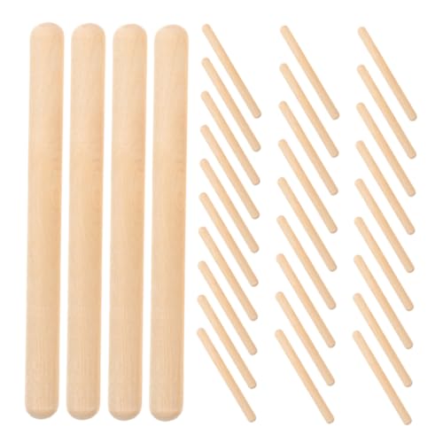 Supvox 32 Stück Stäbe Für Musikinstrumente Kinderinstrument Stöcke Buche Schlaginstrumente Üben Kindertrommel Rhythmus-Sticks Kleinkind Musical Musikstock Holz Supvox 32 Stück Stäbe Für Musikinstrumente Kinderinstrument Stöcke Buche Schlaginstrumente Üben Kindertrommel Rhythmus-Sticks Kleinkind Musical Musikstock Holz von Supvox