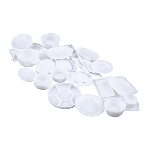 Supvox 33 STK. Geschirr Miniaturen Puppenküchengeschirr Mini- -küchenzubehör Puppen -Abendessen Stellen Sie Sich Vor, Zu Puppe Küche Supvox 33 STK. Geschirr Miniaturen Puppenküchengeschirr Mini- -küchenzubehör Puppen -Abendessen Stellen Sie Sich Vor, Zu Puppe Küche von Supvox