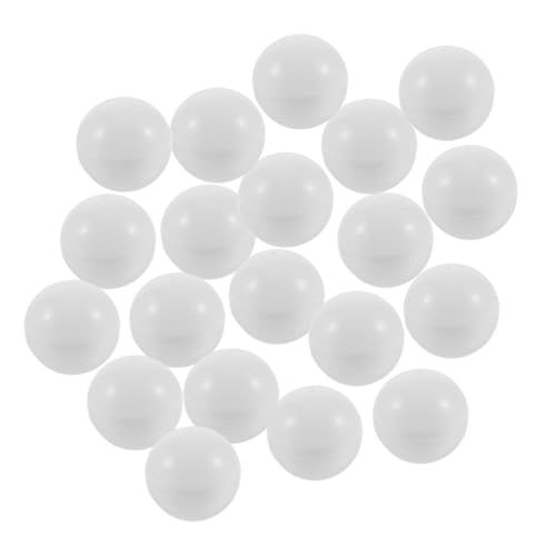 Supvox 35 Stück Lotteriekugel Nummeriert Verlosen Und Verlosung Von Bällen Ball Kugelstützen Aus Kunststoff Partyspielbälle Sphäre Partybälle Leere Tombolakugeln Partygeschenk Weiß PVC von Supvox