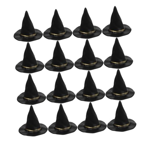 Supvox 36 Stück Teiliges Mini Schwarze Hexenhüte für DIY Bastelprojekte Vielseitige Halloween-dekorationen Kleine Zaubererhüte für Partyaccessoires und Puppenhaus Zubehör Supvox 36 Stück Teiliges Mini Schwarze Hexenhüte für DIY Bastelprojekte Vielseitige Halloween-dekorationen Kleine Zaubererhüte für Partyaccessoires und Puppenhaus Zubehör von Supvox