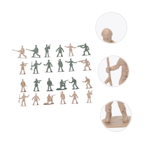 Supvox 360 Stück Mini Soldaten Modellset Teiliges für Eltern Junge Mädchen Interaktion Umweltfreundliche Spezialkräfte Figuren für Kreative Spiele und Lernförderung von Supvox