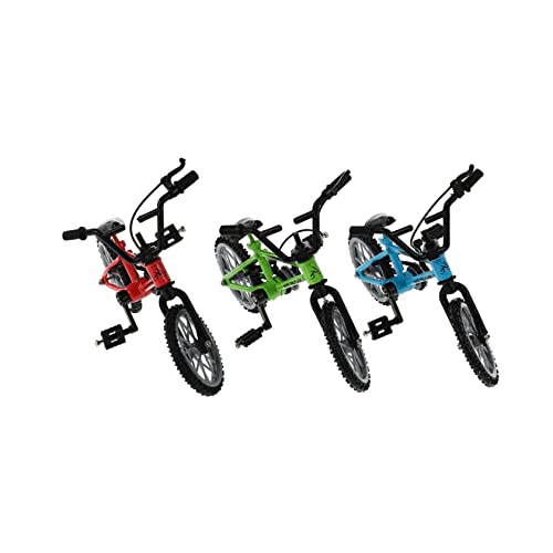 Supvox 3Sätze Mini Fahrrad Modell Teiliges Kinderspielzeug für Kreative Spiele Austauschbare Lernspielzeug für für Jungen und Fördert Kognitive von Supvox