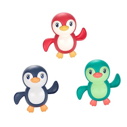 Supvox 3Stücke Babypool Kreative Pinguin Wasserspielzeuge für Badespaß im Bad oder Pool Fördert und Handkoordination für Kleinkinder von Supvox