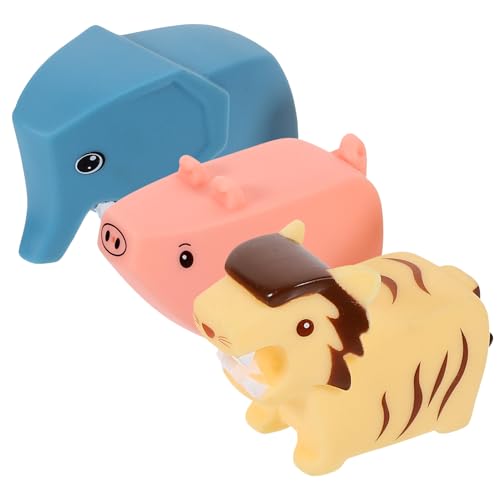 Supvox 3Stücke Badespielzeug Für Junge Mädchen Cartoon Tier Wasserspritzspielzeug Für Badewanne Wasserspielzeug Für Kleinkinder Lustiges Für Und Im Wasser von Supvox
