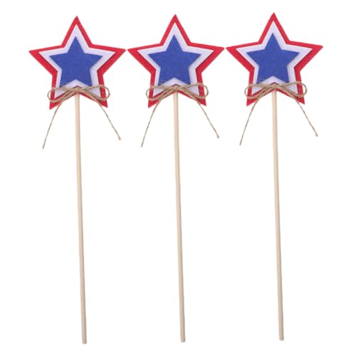 Supvox 3Stücke Feenstab Für Unabhängigkeitstag Dekorative Wands Für Partys Nationalfeiertag Und Amerikanische Mottopartys Leicht Transportierbar Und Farbenfroh Supvox 3Stücke Feenstab Für Unabhängigkeitstag Dekorative Wands Für Partys Nationalfeiertag Und Amerikanische Mottopartys Leicht Transportierbar Und Farbenfroh von Supvox