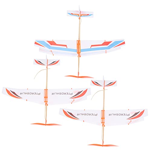 Supvox 3Stücke Gummibandflugzeuge Für Lustige Segelflugzeuge Für Outdoor Spiele Leichte Und Kompakte Flugmodelle Für Jungen Fördert Kreativität Und Praktische von Supvox