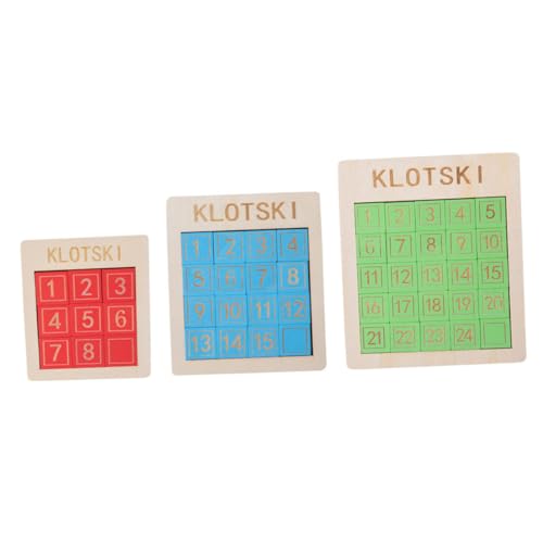 Supvox 3Stücke Interaktives Zahlenspielzeug für Holz Puzzle Hirnentwicklung für Lernen im Familien und Schulumfeld Teile Supvox 3Stücke Interaktives Zahlenspielzeug für Holz Puzzle Hirnentwicklung für Lernen im Familien und Schulumfeld Teile von Supvox