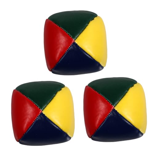 Supvox 3Stücke Sandbeutel Für Teiliges Jonglierbälle Aus PU Für Outdoor Sport Für Sandkasten Und Strandspiele Fördert Koordination von Supvox