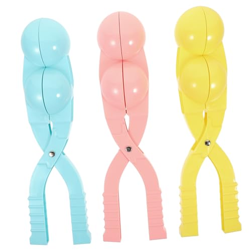 Supvox 3Stücke Schneeballmacher Großes Schneespielzeug Für Farblich Sortiert Für Schneeballschlachten Im Freien Robustes Material Leicht Zu Handhaben Supvox 3Stücke Schneeballmacher Großes Schneespielzeug Für Farblich Sortiert Für Schneeballschlachten Im Freien Robustes Material Leicht Zu Handhaben von Supvox
