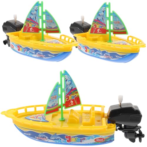 Supvox 3Stücke Teiliges Aufzieh Segelboot Badespielzeug Für Leicht Schwimmend Und Sicher Für Badewanne Und Pool Plastikspielzeug Für Kleinkinder Und Junge Mädchen Supvox 3Stücke Teiliges Aufzieh Segelboot Badespielzeug Für Leicht Schwimmend Und Sicher Für Badewanne Und Pool Plastikspielzeug Für Kleinkinder Und Junge Mädchen von Supvox