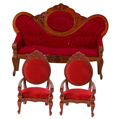Supvox 3Stücke Teiliges Puppenmöbel Mini Couch Und Sessel Für Puppenhaus Langlebige Möbel Für Wohnzimmer Dekoration Für Kinderzimmer Und Supvox 3Stücke Teiliges Puppenmöbel Mini Couch Und Sessel Für Puppenhaus Langlebige Möbel Für Wohnzimmer Dekoration Für Kinderzimmer Und von Supvox