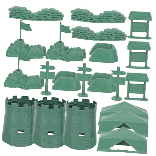 Supvox 3er-Pack Militärmodellspielzeug Tarnung Armeespielzeug Für Gebäude Von Armee Mini -Soldaten Model Armeefahrzeugspielzeug Konstruktionsspielzeug Plastik Grün Supvox 3er-Pack Militärmodellspielzeug Tarnung Armeespielzeug Für Gebäude Von Armee Mini -Soldaten Model Armeefahrzeugspielzeug Konstruktionsspielzeug Plastik Grün von Supvox