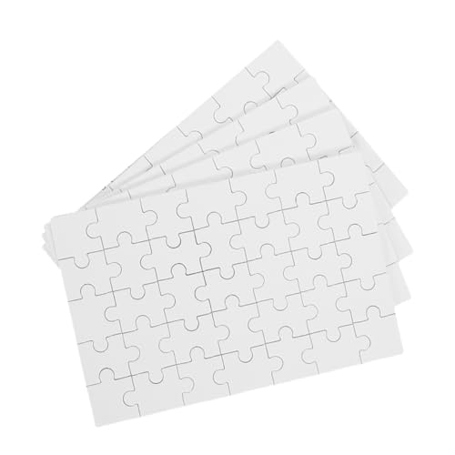 Supvox 4 Blätter Leere Puzzles Hitze Leere Rätsel Wärmeübertragungs-Puzzle Leeres Holzpuzzle Blanko-Puzzle Für Die Wärmeübertragung DIY-versorgung Weiß Hölzern Supvox 4 Blätter Leere Puzzles Hitze Leere Rätsel Wärmeübertragungs-Puzzle Leeres Holzpuzzle Blanko-Puzzle Für Die Wärmeübertragung DIY-versorgung Weiß Hölzern von Supvox