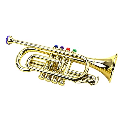 Supvox 4 Goldenes Horn Modelle Von Musikinstrumenten Musikalisches Für Kleinkinder Geräuschemacher Trompete Pfeifendes Hornspielzeug Kleine Trompete Plastik Supvox 4 Goldenes Horn Modelle Von Musikinstrumenten Musikalisches Für Kleinkinder Geräuschemacher Trompete Pfeifendes Hornspielzeug Kleine Trompete Plastik von Supvox