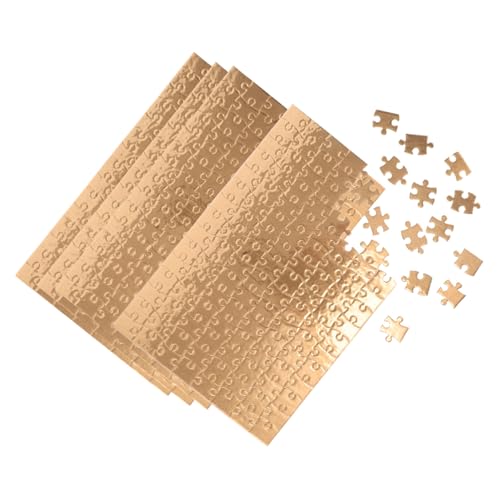 Supvox 4 Sätze Blank Puzzles Gold Border Each DIY Jigsaw zum Bemalen für Kreative Familienzeit Langlebige Puzzleteile für Heat Transfer Sublimation Projekte Supvox 4 Sätze Blank Puzzles Gold Border Each DIY Jigsaw zum Bemalen für Kreative Familienzeit Langlebige Puzzleteile für Heat Transfer Sublimation Projekte von Supvox