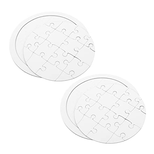 Supvox 4 Sätze Leeres Malpuzzle für Teiliges DIY Puzzle zum Anmalen Kreative Bastelideen für Fördert Motorische Fähigkeiten und Kreativität für Partys und Dekoration Supvox 4 Sätze Leeres Malpuzzle für Teiliges DIY Puzzle zum Anmalen Kreative Bastelideen für Fördert Motorische Fähigkeiten und Kreativität für Partys und Dekoration von Supvox