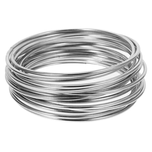 Supvox 4 Sätze Metall Verkettete Ringe Zaubertrick Set für Partyfavor Close Up Bühnenperformance Zauberspielzeug von Supvox
