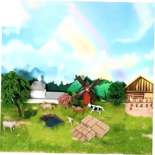 Supvox 4 Sätze Mini Heuballen aus Holz Realistische Vielseitige Deko für Puppenhäuser und Miniaturlandschaften Miniatur Heuhaufen für Bjd Bauernhof Tiermodellgestaltung Supvox 4 Sätze Mini Heuballen aus Holz Realistische Vielseitige Deko für Puppenhäuser und Miniaturlandschaften Miniatur Heuhaufen für Bjd Bauernhof Tiermodellgestaltung von Supvox