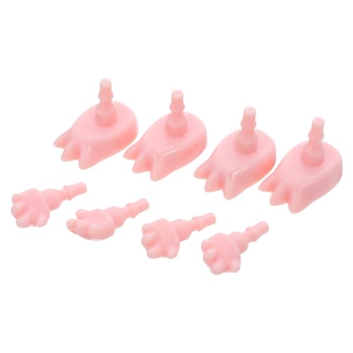 Supvox 4 Sätze Miniatur Puppenhände und Füße Kunststoff Ersatzteile für DIY Puppenherstellung Bastelzubehör Kompatibel mit Sammelfiguren für Kreative Anpassung Supvox 4 Sätze Miniatur Puppenhände und Füße Kunststoff Ersatzteile für DIY Puppenherstellung Bastelzubehör Kompatibel mit Sammelfiguren für Kreative Anpassung von Supvox