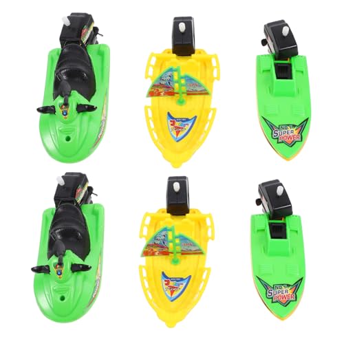 Supvox 4 Sätze Plastik -segelspielzeug Badewannenspielzeug Für Kleinkinder Spielzeugboote Zum Im Wasser -segelboot Boote Für Badewanne Kleinkindbadspielzeug 6 Stück * 4 von Supvox