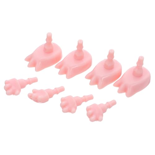Supvox 4 Sätze Puppenspielzeugzubehör Puppenteile Zubehör für die Puppenherstellung Handgelenke aus Kunststoff winzige falsche Hände winzige Puppenhände Marionettenfingerhände Plastik Supvox 4 Sätze Puppenspielzeugzubehör Puppenteile Zubehör für die Puppenherstellung Handgelenke aus Kunststoff winzige falsche Hände winzige Puppenhände Marionettenfingerhände Plastik von Supvox