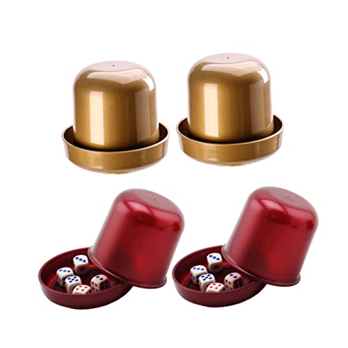 Supvox 4 Sätze Würfel Würfelbecher Gaming-würfel-Requisiten Würfel Würfel, Würfelbecher, Streuer Ktv-Gaming-würfel Würfelspiel Requisitenspielzeug Gaming-würfelbecher Plastik Supvox 4 Sätze Würfel Würfelbecher Gaming-würfel-Requisiten Würfel Würfel, Würfelbecher, Streuer Ktv-Gaming-würfel Würfelspiel Requisitenspielzeug Gaming-würfelbecher Plastik von Supvox