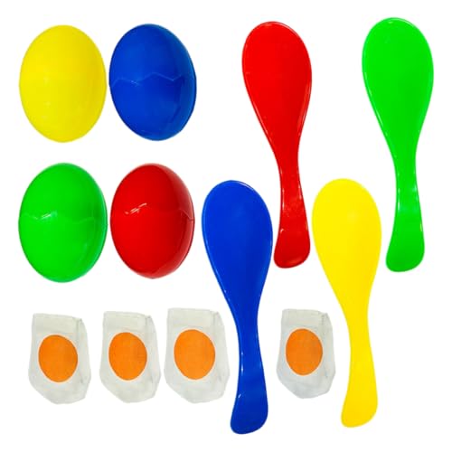 Supvox 4 Sets Balancierlöffel Löffel Eierlöffel Rennspiel Für Indoor Spiele Für Draußen Outdoor Interaktives Eierspiel Supvox 4 Sets Balancierlöffel Löffel Eierlöffel Rennspiel Für Indoor Spiele Für Draußen Outdoor Interaktives Eierspiel von Supvox