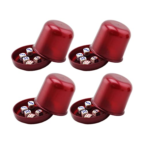 Supvox 4 Sets Becher Würfel Trinkspiel Würfelbecher Spiel Würfelhalter Würfelbecher Würfelbecher Mit Deckel Becher Für Würfel Plastik Würfelbecher Lustiges Würfelspiel Würfelbar Supvox 4 Sets Becher Würfel Trinkspiel Würfelbecher Spiel Würfelhalter Würfelbecher Würfelbecher Mit Deckel Becher Für Würfel Plastik Würfelbecher Lustiges Würfelspiel Würfelbar von Supvox