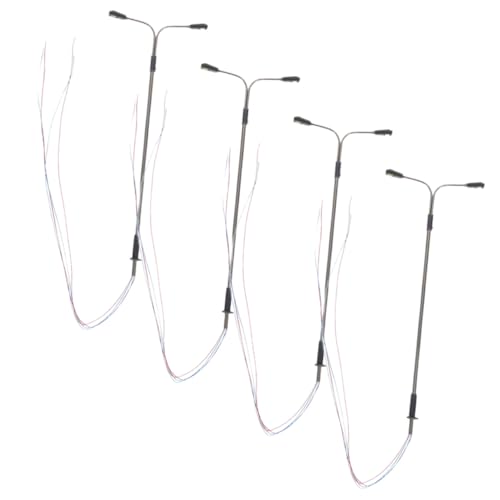 Supvox 4 Stck. Maßstab LED Beleuchtete Metall Mini Straßenlampen für Puppenhaus und Sandtisch Dekoration Realistische Mini Straßenbeleuchtung Supvox 4 Stck. Maßstab LED Beleuchtete Metall Mini Straßenlampen für Puppenhaus und Sandtisch Dekoration Realistische Mini Straßenbeleuchtung von Supvox