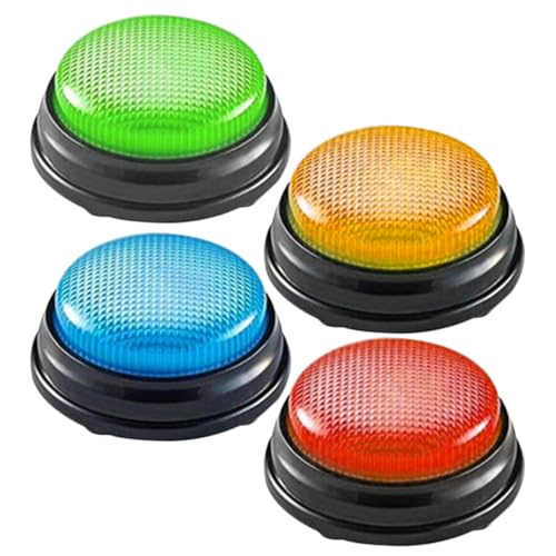 Supvox 4 Stück Anrufbeantworter klingelt mit der Hand Trivia-Summer Summer für Spielshow Musikglocken für Antwort Buzzer Familien Spiele Handbuzzer roter Knopf Summer-Taste Plastik Supvox 4 Stück Anrufbeantworter klingelt mit der Hand Trivia-Summer Summer für Spielshow Musikglocken für Antwort Buzzer Familien Spiele Handbuzzer roter Knopf Summer-Taste Plastik von Supvox