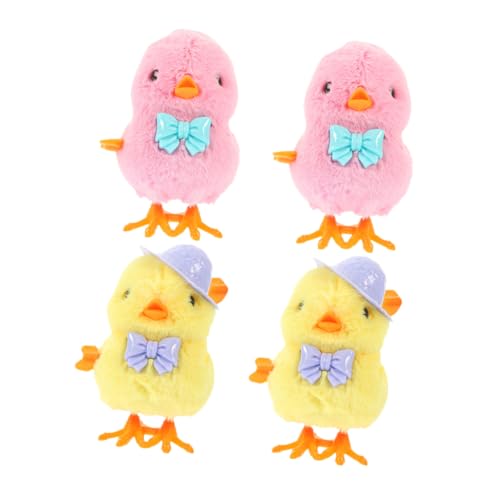 Supvox 4 Stück Aufziehbares Hühnerspielzeug Aufziehspielzeug Huhn Hühnchenspielzeug zum Aufziehen Kükenspielzeug aufwinden Hühner aufziehen Plüsch Supvox 4 Stück Aufziehbares Hühnerspielzeug Aufziehspielzeug Huhn Hühnchenspielzeug zum Aufziehen Kükenspielzeug aufwinden Hühner aufziehen Plüsch von Supvox