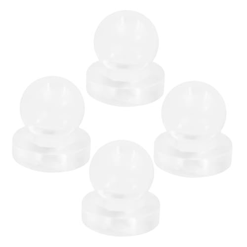 Supvox 4 Stück Blasenblasenkern Einfügung Puppenzubehör Selber Machen Ersetzen Häkeln Ersatz Drücken Sie Die Puppenblasen Zusammen Stütze Teil Spielzeugeinsätze Weiches Gummi Transparent von Supvox