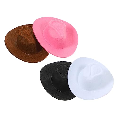 Supvox 4 Stück Cowboy Hüte Nonwovens Hüte für Puppenhaus Stilvolle Dekoration für Fotografie und DIY Projekte Vielseitig Einsetzbar für Cosplay und Dress Up Zufällige Supvox 4 Stück Cowboy Hüte Nonwovens Hüte für Puppenhaus Stilvolle Dekoration für Fotografie und DIY Projekte Vielseitig Einsetzbar für Cosplay und Dress Up Zufällige von Supvox