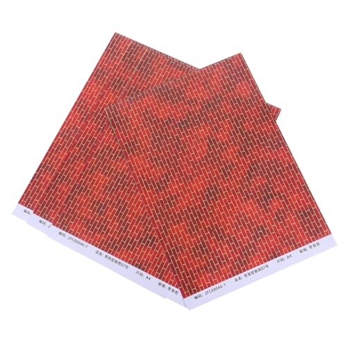 Supvox 4 Stück Dollhouse Decoration Sticker Tapeten Für Das Puppenhaus Mini-bodendekorationen Miniatur-bodenaufkleber Puppenhaus-bodenplatte Tapete Für Puppenhaus Bodentapete Papier Brown Supvox 4 Stück Dollhouse Decoration Sticker Tapeten Für Das Puppenhaus Mini-bodendekorationen Miniatur-bodenaufkleber Puppenhaus-bodenplatte Tapete Für Puppenhaus Bodentapete Papier Brown von Supvox