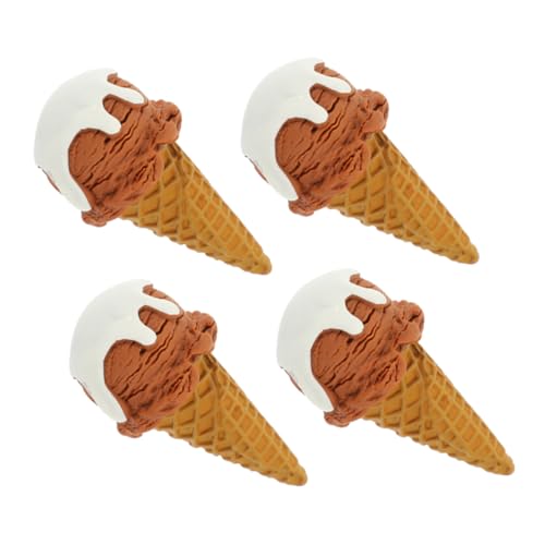 Supvox 4 Stück Eismodell Eiscreme -Dekoration Mini-Eistüten Modell Einer Eistüte Miniatureiszapfen Eiscreme-Requisite gefälschte Eiswaffel gefälschte Eistüten Eisdekoration Harz Supvox 4 Stück Eismodell Eiscreme -Dekoration Mini-Eistüten Modell Einer Eistüte Miniatureiszapfen Eiscreme-Requisite gefälschte Eiswaffel gefälschte Eistüten Eisdekoration Harz von Supvox