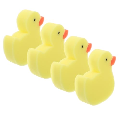 Supvox 4 Stück Entenform-badeschwamm Für Kinder, Sanfter Weicher Körperwäscher, Kleinkind-badeschwamm, Entenform, Hautpeeling-Schwamm Supvox 4 Stück Entenform-badeschwamm Für Kinder, Sanfter Weicher Körperwäscher, Kleinkind-badeschwamm, Entenform, Hautpeeling-Schwamm von Supvox