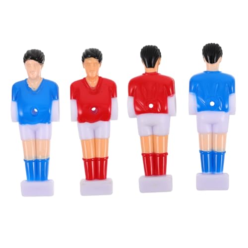 Supvox 4 Stück Fußballmaschine-Actionfigur Tischfußball Figuren Tischfußball Zubehör Tischfußball Spieler Sport Austausch von Tischfußballteilen Zubehör für Abs Supvox 4 Stück Fußballmaschine-Actionfigur Tischfußball Figuren Tischfußball Zubehör Tischfußball Spieler Sport Austausch von Tischfußballteilen Zubehör für Abs von Supvox