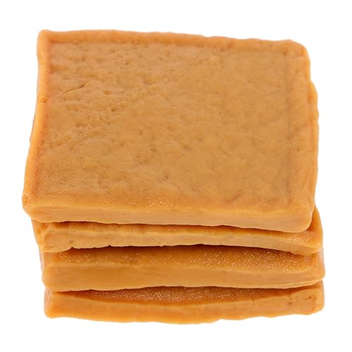 Supvox 4 Stück Getrocknetes Tofu -Modell Künstliche Tofu-Requisite Fake-tofu-Requisite Künstlicher Tofu Tofu-lebensmittelmodell Gefälschtes Tofu-Modell Fake-Food-tofu Light Brown Plastik Supvox 4 Stück Getrocknetes Tofu -Modell Künstliche Tofu-Requisite Fake-tofu-Requisite Künstlicher Tofu Tofu-lebensmittelmodell Gefälschtes Tofu-Modell Fake-Food-tofu Light Brown Plastik von Supvox