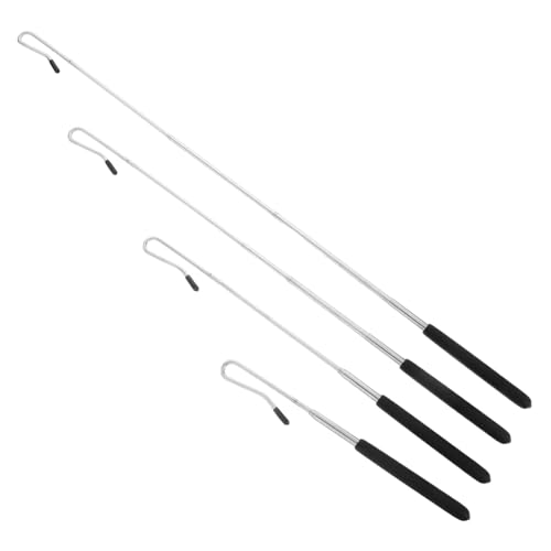 Supvox 4 Stück Handpuppen-Joystick Stangen Armsteuerstange Für Puppen Marionette Griffe Puppenmanipulationsstange Puppenstab Erwachsene Handpuppenstange Puppenarmstab Plastik Black von Supvox