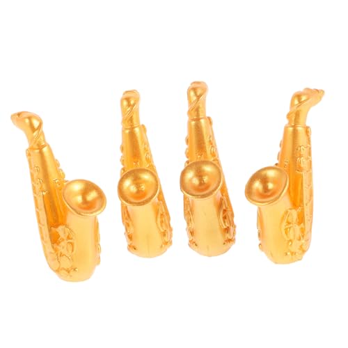 Supvox 4 Stück Harz Deko Saxophon Schmuck Klein Simulieren Simulationsinstrument Ornament Desktop Kind Gefälscht Miniatursachen Realistisch Winzig Musik Ding Stütze Golden Supvox 4 Stück Harz Deko Saxophon Schmuck Klein Simulieren Simulationsinstrument Ornament Desktop Kind Gefälscht Miniatursachen Realistisch Winzig Musik Ding Stütze Golden von Supvox